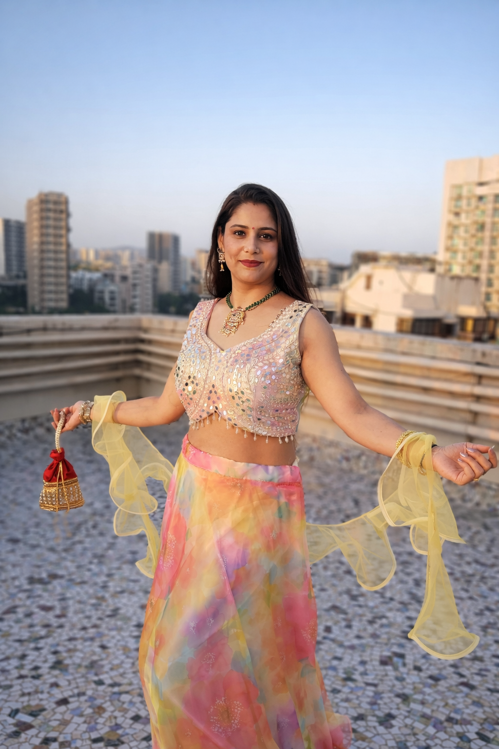 Haldi Special Statement Lehenga